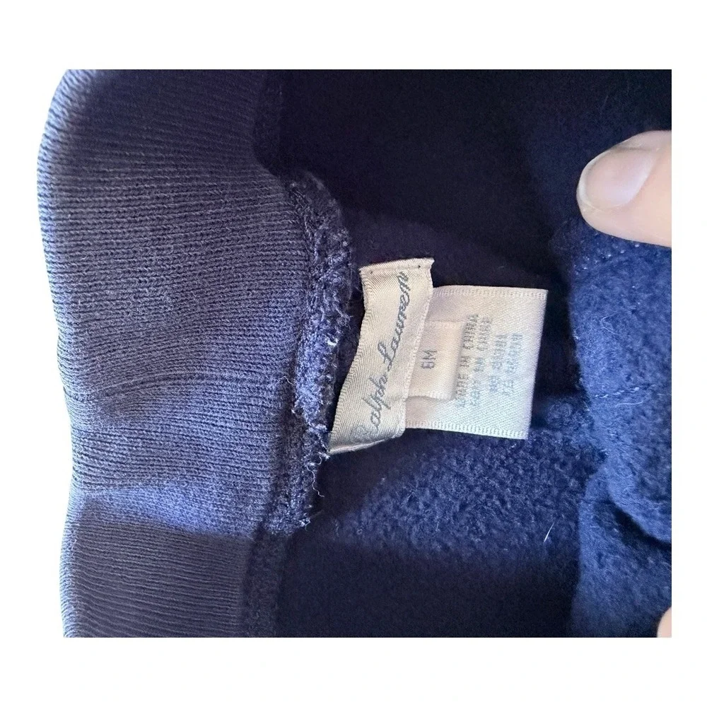 Ralph Lauren Joggers‎ Kids 9M Navy Blue Cargo Sweatpants Cotton Blend